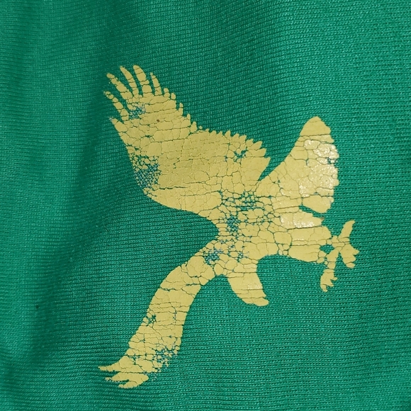American Eagle Fun Flat Broke & Fabulous T-Shirt - Picture 8 of 11